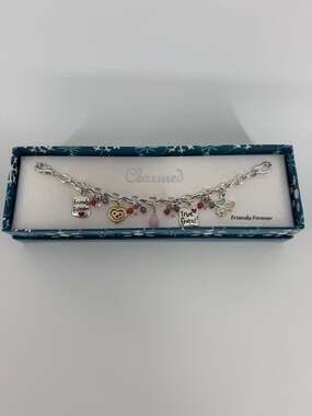 Charmed Friends Forever Charm Bracelet 7.5” Y2K Playground Prep Boxed